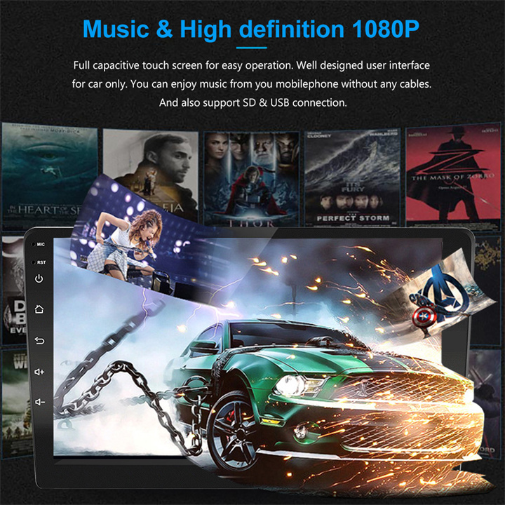 9 inch Android 10.0 Car audio video 1280x720 GPS Navigation-1080P HD video.jpg