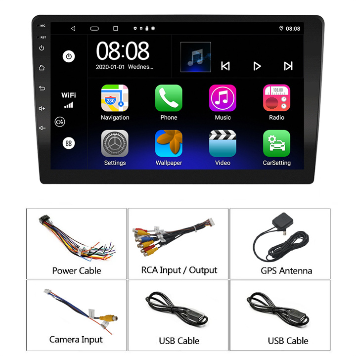 10 inch Android 10.0 Car audio &video 1280x720 GPS Navigation-Accessories.jpg