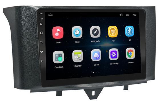 Carplay Radio Android Auto Radio for Smart For Two 2011-2015 with 9 inch -APP front left.jpg