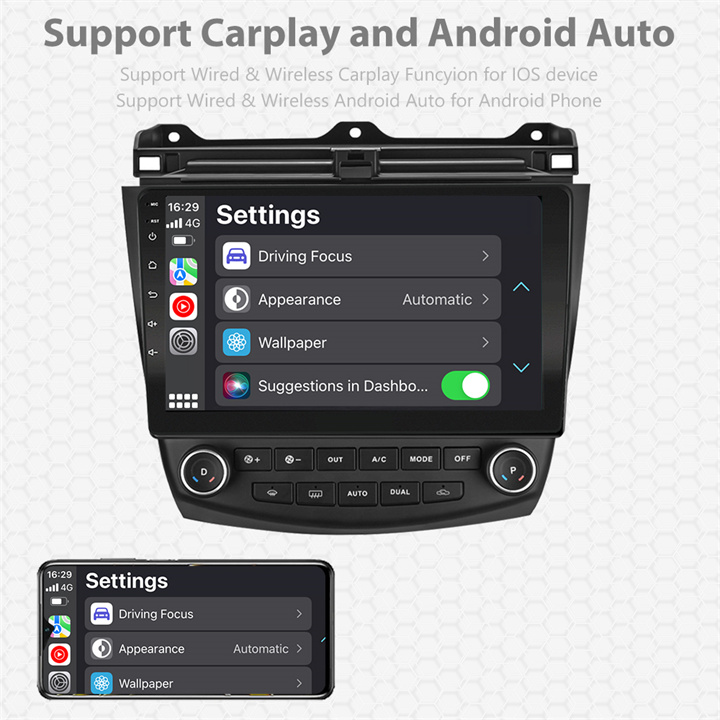 10.1inch Car Audio Android 11 navigation for Accord 7th 2003-2007-wired and wireless Carplay and Android Auto.jpg