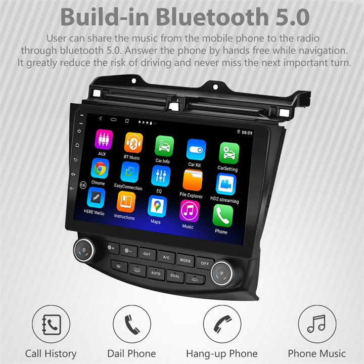 10.1inch Car Audio Android 11 navigation for Accord 7th 2003-2007-bluetooth 5.0 handsfree phone book, BT music.jpg