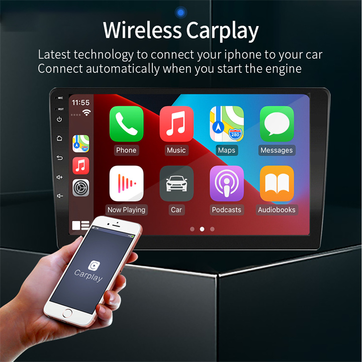 9inch Carplay Android Navigation for Toyota RAV4 2007-2012-wireless carplay.jpg