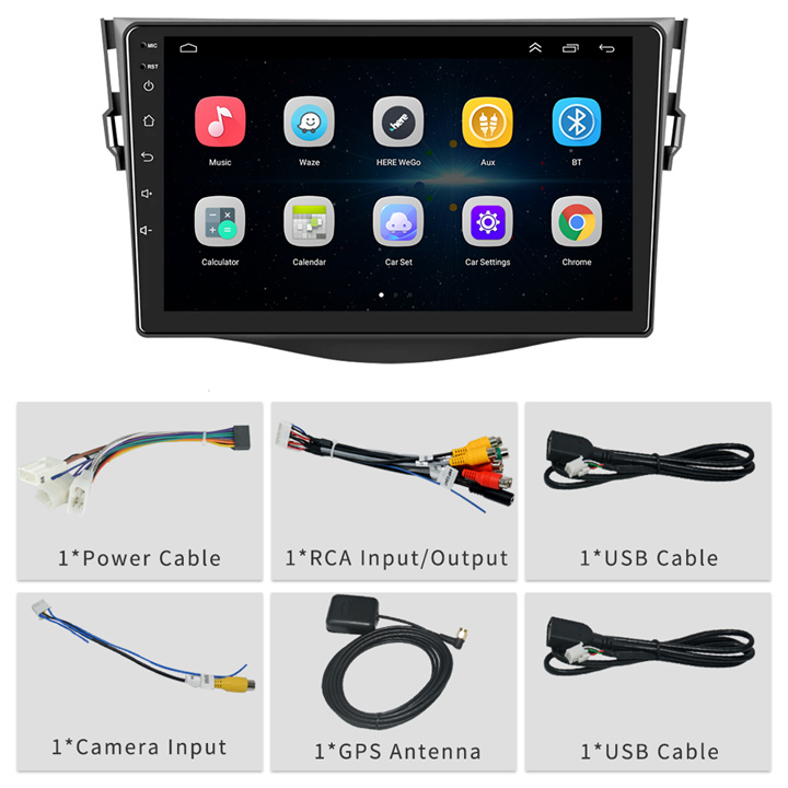 9inch Carplay Android Navigation for Toyota RAV4 2007-2012-accessories.jpg